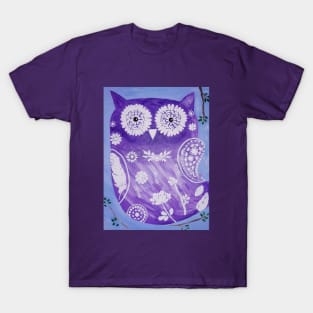 Lavendar Owl T-Shirt